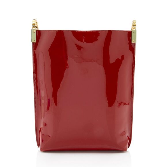 Saint Laurent Patent Leather Suzanne Small Hobo - Picture 3 of 15